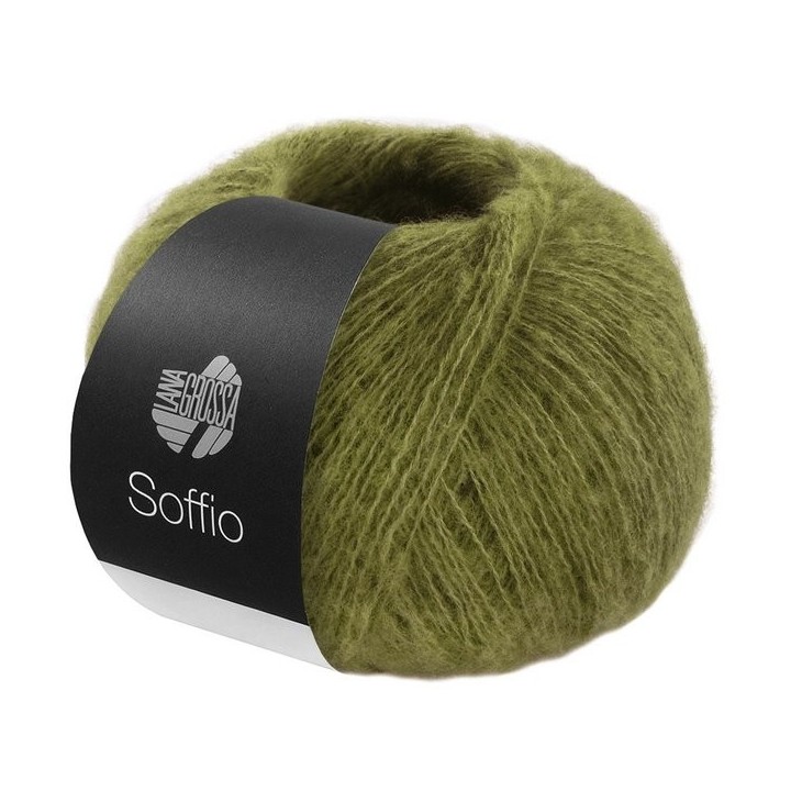 Lana Grossa Soffio 032 Gray green