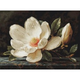 Luca-S Embroidery kit The Magnolia Dew