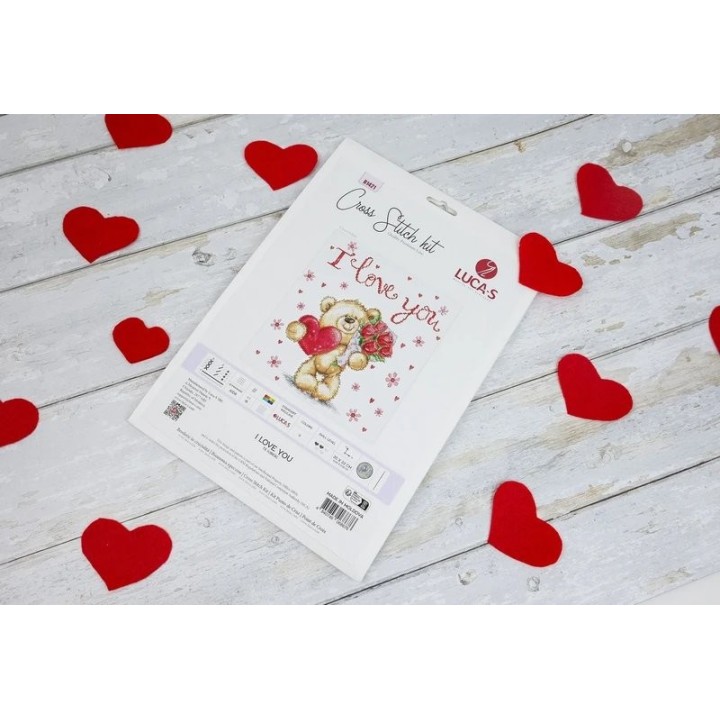 Luca-S Embroidery kit I Love You