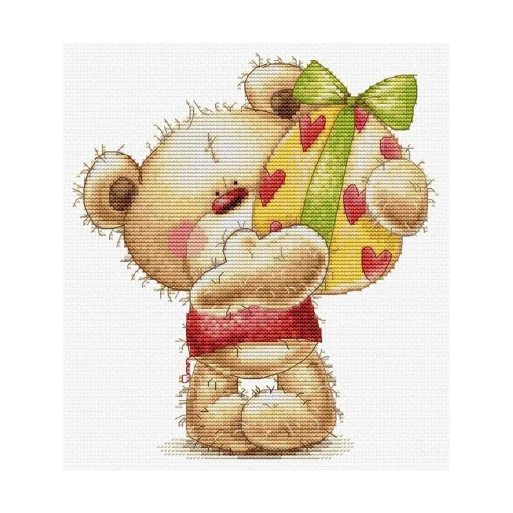Luca-S Embroidery kit Surprise Egg