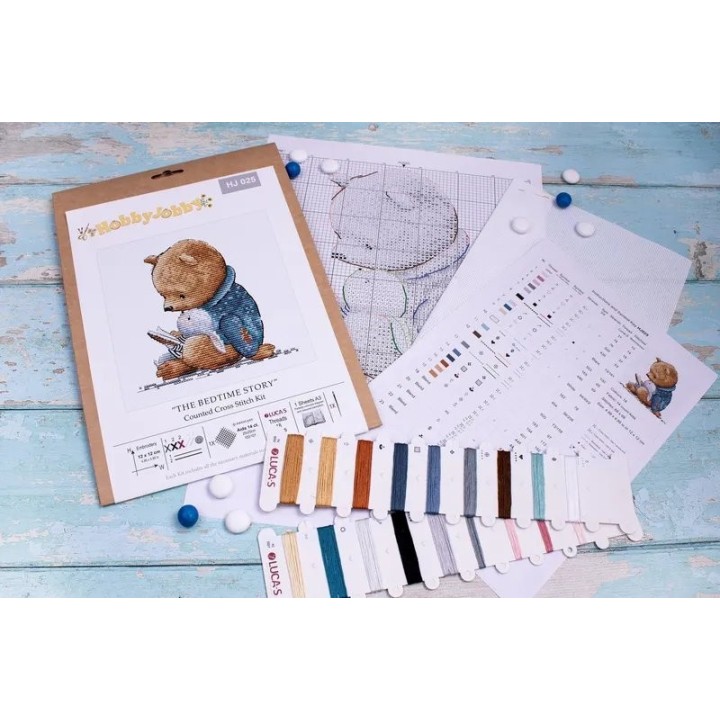 Embroidery kit The Bedtime Story