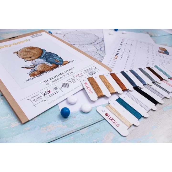 Embroidery kit The Bedtime Story