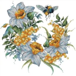 Embroidery kit Honey Afternoon