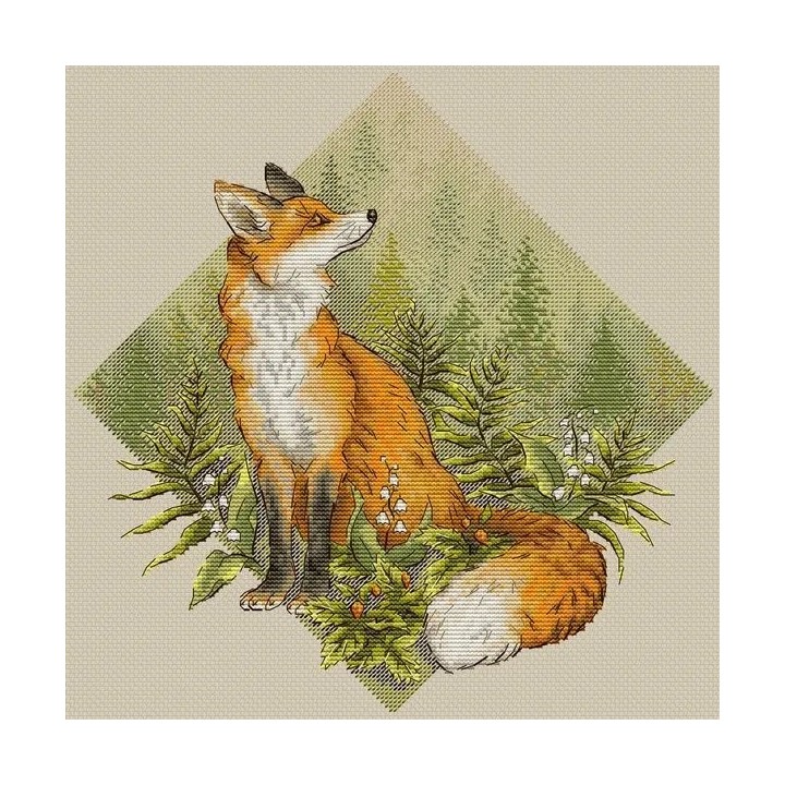 Kit de broderie Le Gardien des Forêts