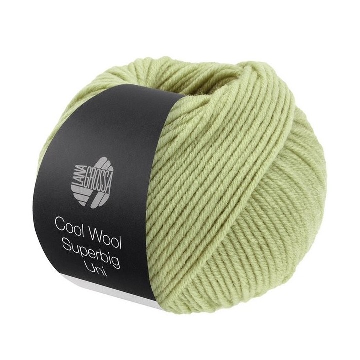 Lana Grossa Cool Wool Superbig Uni Pale green 27
