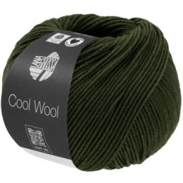 Lana Grossa Cool Wool Mélange Loden green mottled 1495