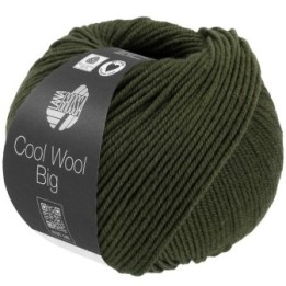 Lana Grossa Cool Wool Big Mélange Lodengroen 1695