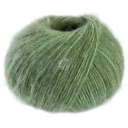Lana Grossa Alpaca Air II Graugrün 14