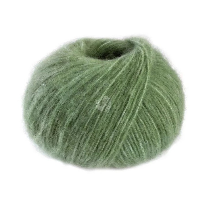 Lana Grossa Alpaca Air II Grijsgroen 14