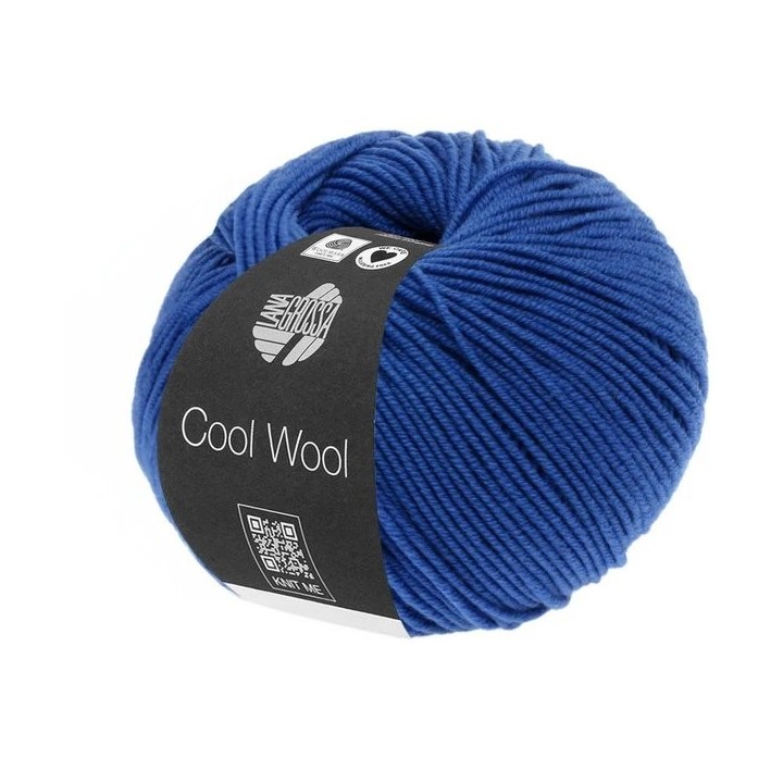 Lana Grossa Cool Wool Kobaltblau 555
