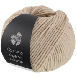 Lana Grossa Cool Wool Superbig Mélange Beige 214