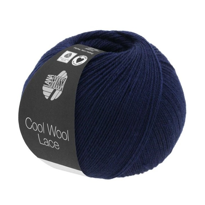 Lana Grossa Cool Wool Lace Midnight blue 23