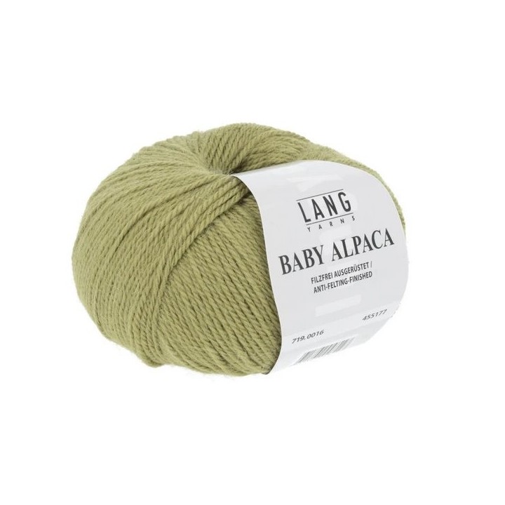 Lang Yarns Baby Alpaca 016 kiwi