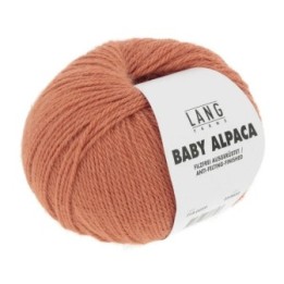 Lang Yarns Baby Alpaca 259 oranje