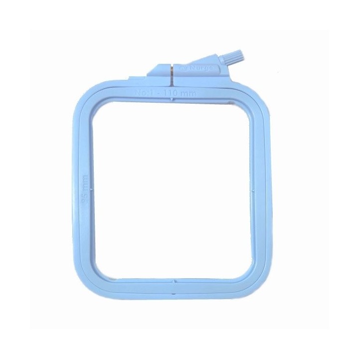 Borduurring Nurge 9,5 x 11 cm pastelblauw