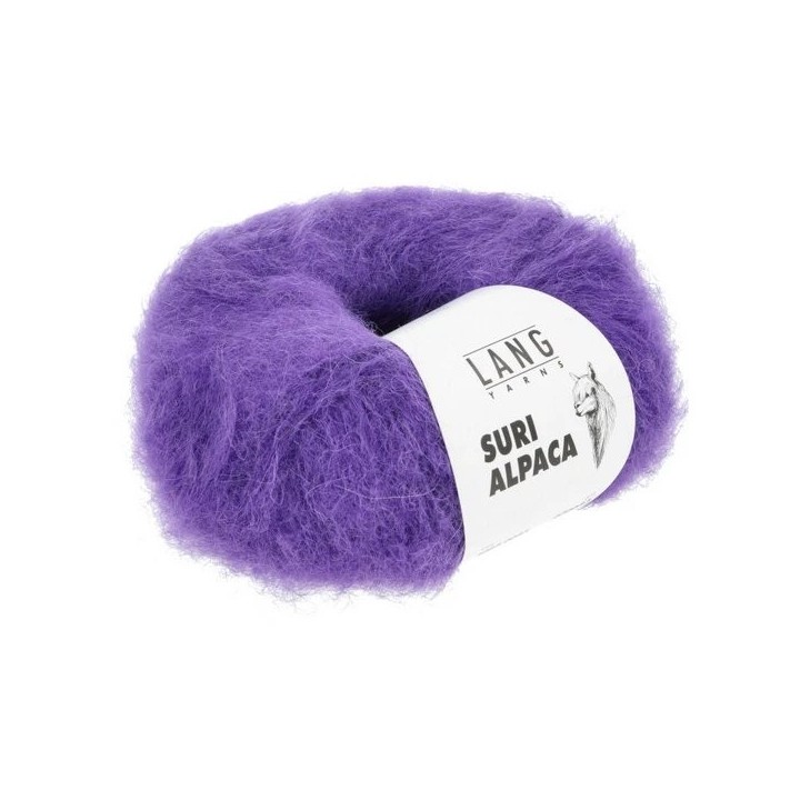 Lang Yarns Suri Alpaca 045 dark purple