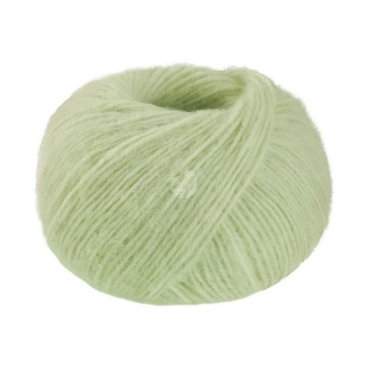 Lana Grossa Nebbia 09 Blanc Vert