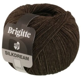 Lana Grossa Brigitte Silkdream 03 Graubraun