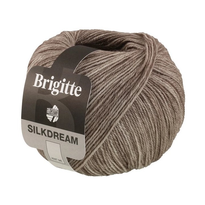 Lana Grossa Brigitte Silkdream 04 Gris-beige