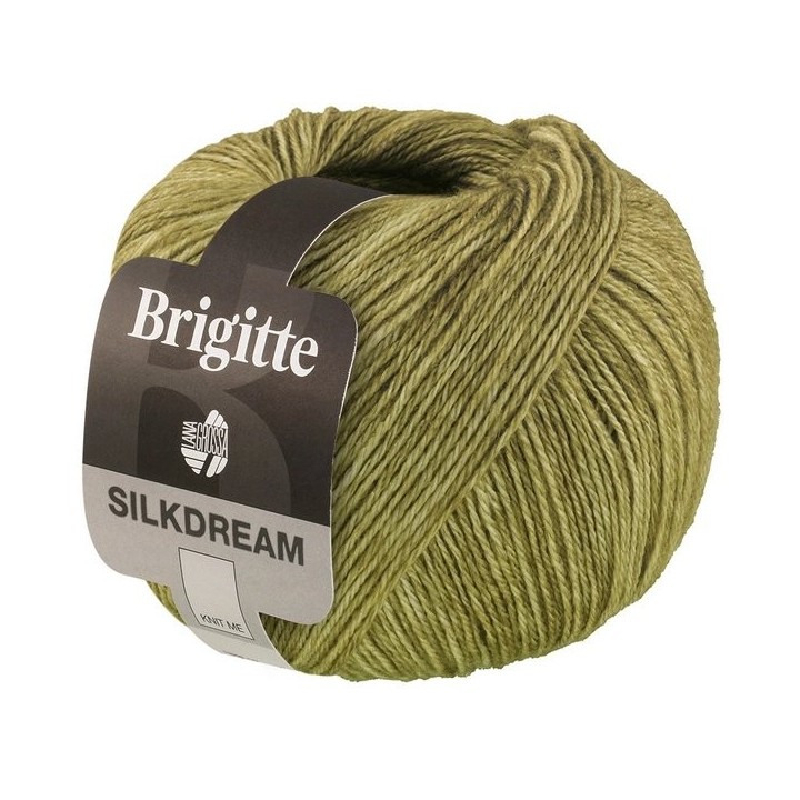 Lana Grossa Brigitte Silkdream 06 Kaki