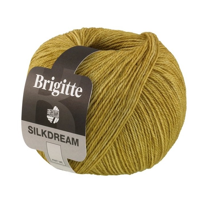 Lana Grossa Brigitte Silkdream 08 Mosterd