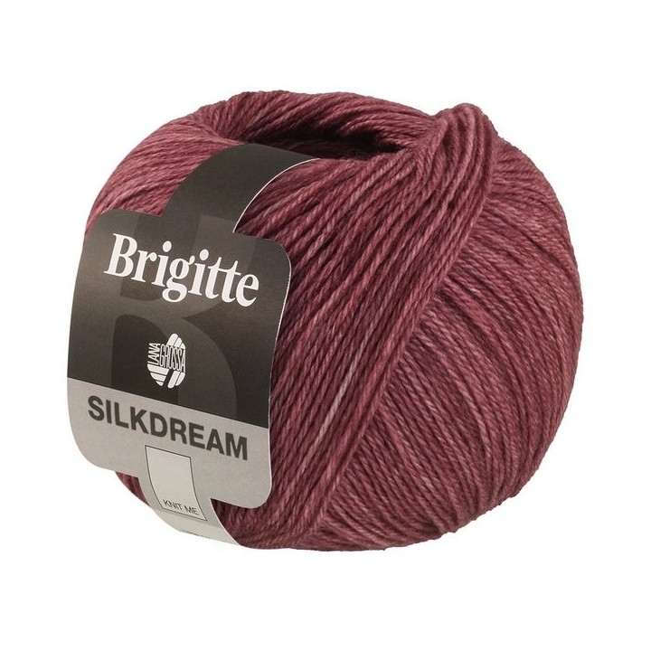 Lana Grossa Brigitte Silkdream 09 Bordeaux
