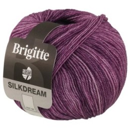 Lana Grossa Brigitte Silkdream 10 Red-violet