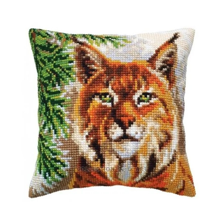 Coussin à broder Lynx 5438