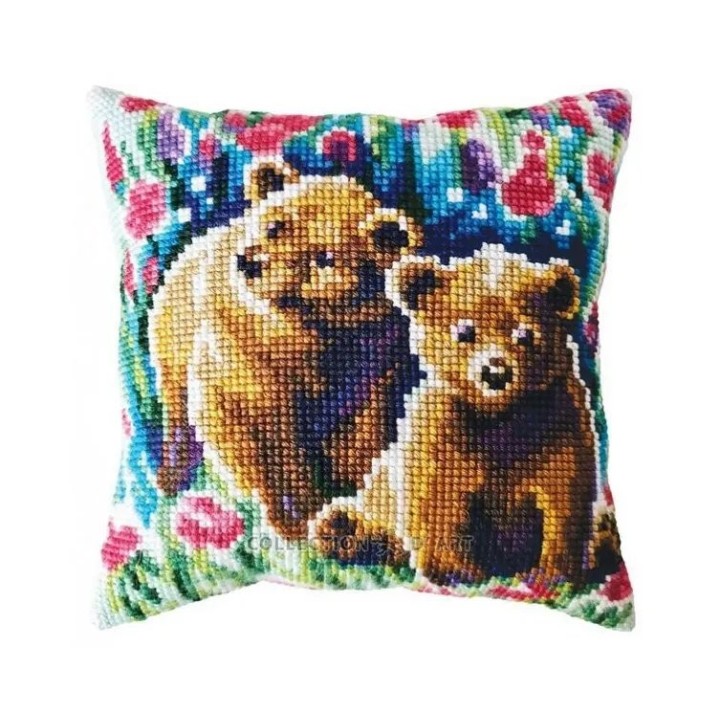 Coussin à broder Oursons 5478