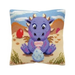 Coussin à broder Dans un désert 5494