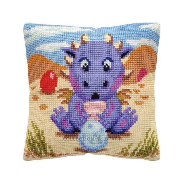 Coussin à broder Dans un désert 5494