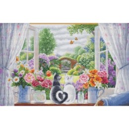 Luca-S Embroidery kit The Window of Dreams