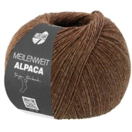 Lana Grossa Meilenweit 100 Alpaca 2005 Nougat