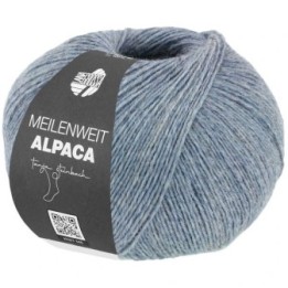 Lana Grossa Meilenweit 100 Alpaca 2011 Gray-Blue