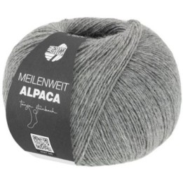 Lana Grossa Meilenweit 100 Alpaca 2014 Gray