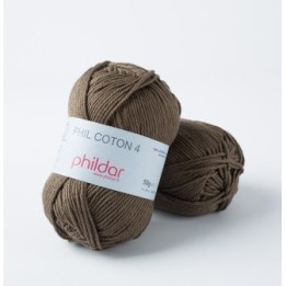 Phildar Phil Coton 4 kaki