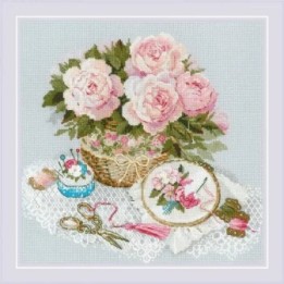 Riolis Embroidery kit Time for Stitching