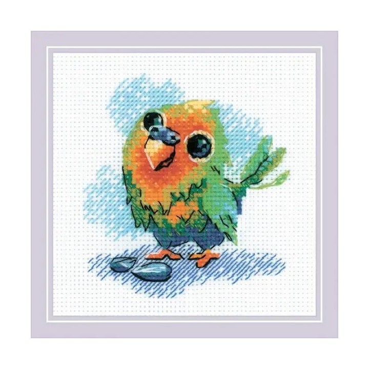 Riolis Kit de broderie Petit perroquet