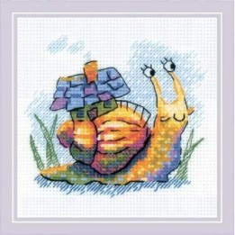 Riolis Embroidery kit Little Snail