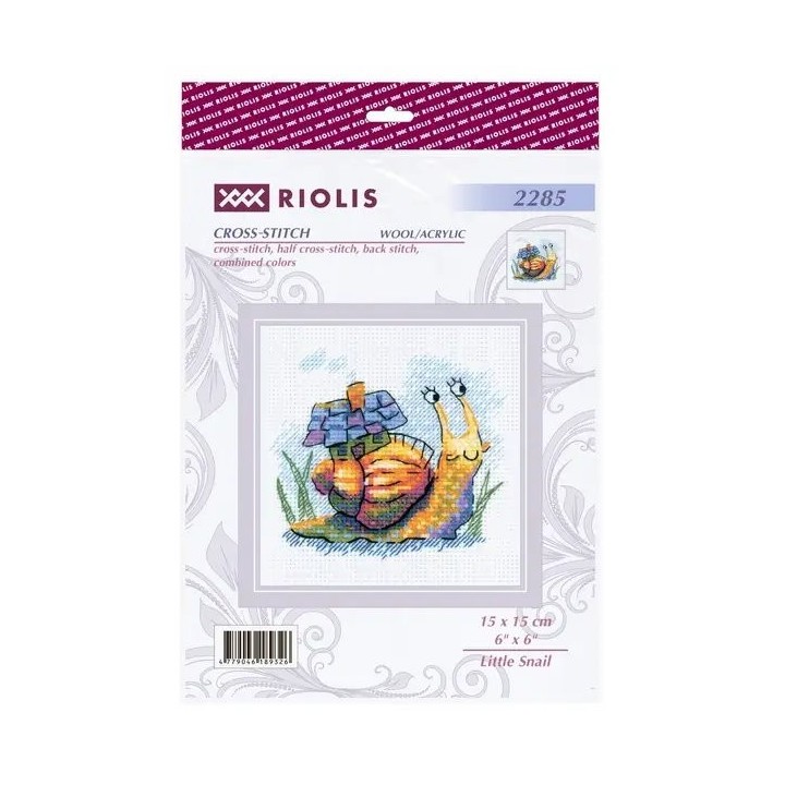 Riolis Borduurpakket Kleine slak
