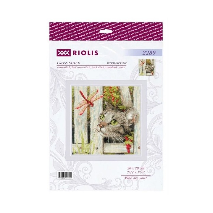 Riolis Embroidery kit Who are you?