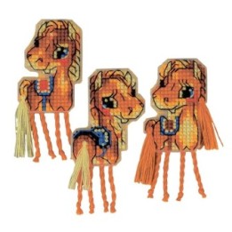 Riolis Embroidery kit Magnets Horses