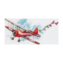 Kit de broderie Biplan
