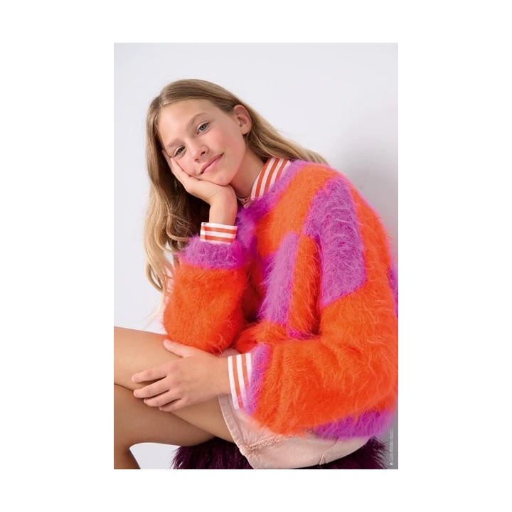 Lana Grossa Karo-pullover K14M2
