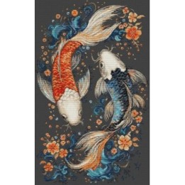 Luca-S Embroidery kit Rwo Magic fish