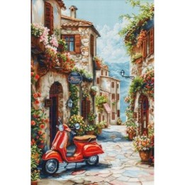 Luca-S Embroidery kit Italy in the Perfume of Flowers