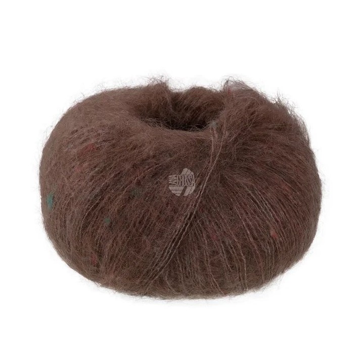 Lana Grossa Natural Superkid Tweed 637 Nougat