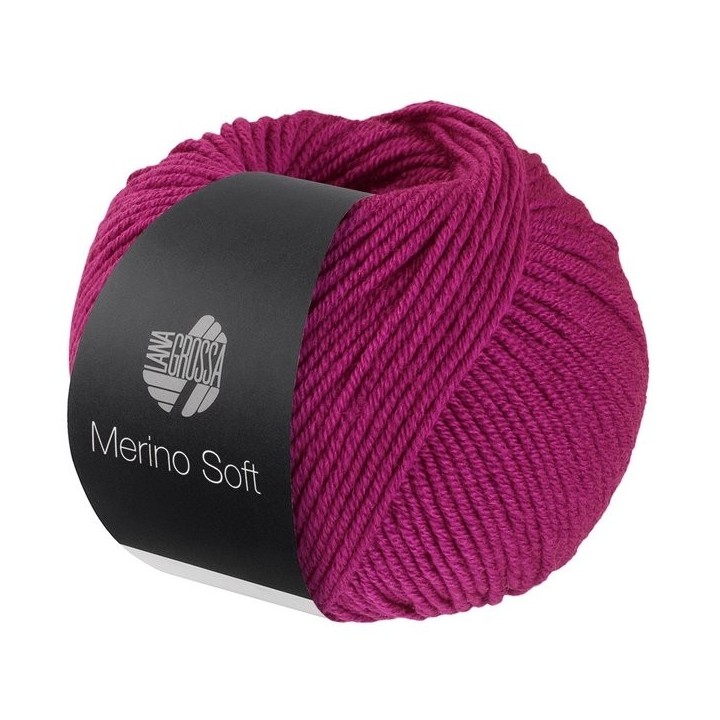 Lana Grossa Merino Soft 004 Fuchsia
