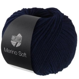 Lana Grossa Merino Soft 006 Bleu nuit