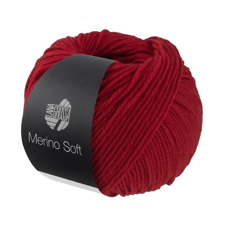Lana Grossa Merino Soft 012 Rouge